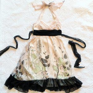 NWT BCBGMaxAzria Halter Dress